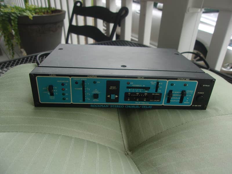 Excellent Vintage 80's Rockman Stereo Chorus Delay 1/2 Rack Mt. Processor image 1