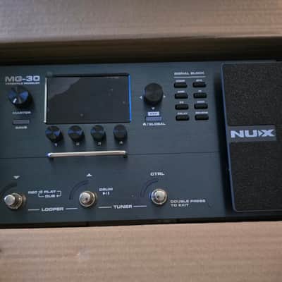 NuX MG-30 Versatile Modeling Guitar Processor 2021 - Black image 3