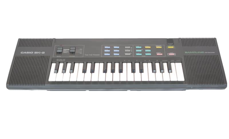 Vintage Casio SK-2 32-Key Lo-Fi Sampling Keyboard (8-bit PCM) – Excellent image 1