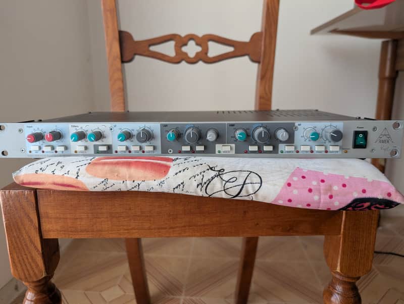 AMEK System 9098 EQ Mic Preamp with Equalizer 1990s - Gray image 1