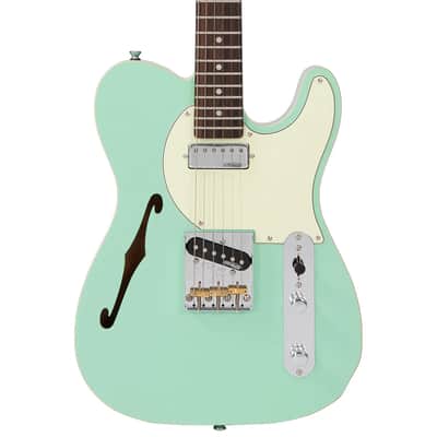Vintage V72 ReIssued Electric Guitar - Ventura Green (V72VG) image 7