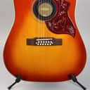 Epiphone Hummingbird 12-String All Solid Wood Aged Cherry Sunburst Gloss