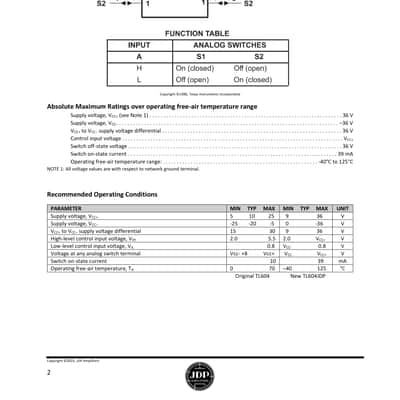 TL604 / SN99661 Replacement (TL604JDP) image 9