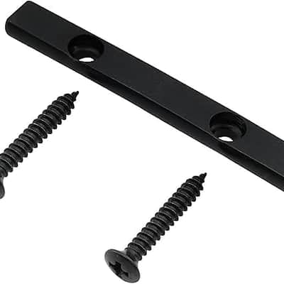 43mm Brass Bass String Retainer Bar for 4-String Electric Bass, Black image 1