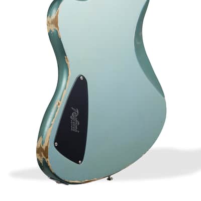 Rufini Guitars Montefalco - Ice Blue Metallic w/ Mastery Hardware. NEW (Authorized Dealer) image 8