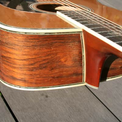 1978 Yairi YW800 B. Rosewood Jacaranda Japan Vintage - Natural+Vintage Hard Case image 13