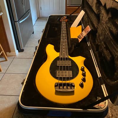2019 Ernie Ball Music Man Bongo HD Yellow image 1