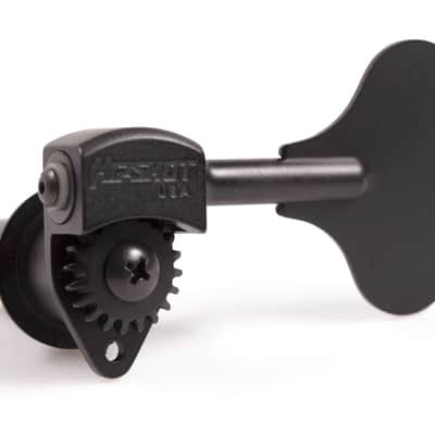 Hipshot Ultralite USA Tuner HB6C 1/2 Black - Bass Side. NEW - Auth Dealer