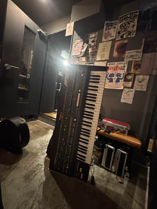 Roland Jupiter 6 61-Key Synthesizer with Europa Mod 1983 - 1985 - Black image 1
