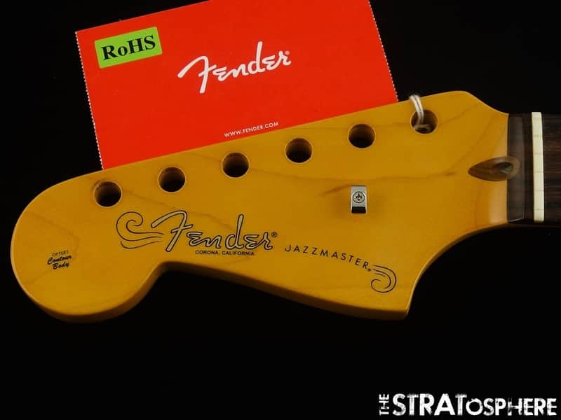 LEFTY Fender American Professional II Jazzmaster NECK USA Deep C Rosewood image 1