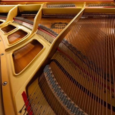 Yamaha GH1 Grand Piano | Satin White | SN: B5888310 | Used image 5