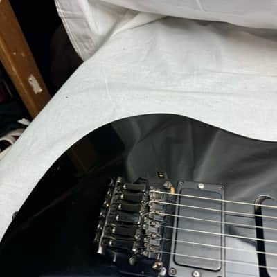 Gibson USA WC EB WRC Wayne Charvel Guitar with Case 1987 - Ebony / Black image 3