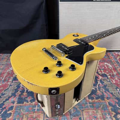*Video* Gibson Les Paul Junior Special Worn TV Yellow P90's - 2003 image 13