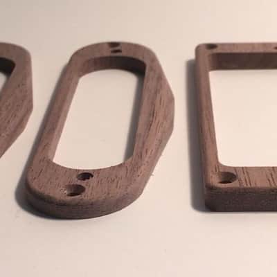 Guilford American Black Walnut H-S-H Flat pickup ring set - USA image 3
