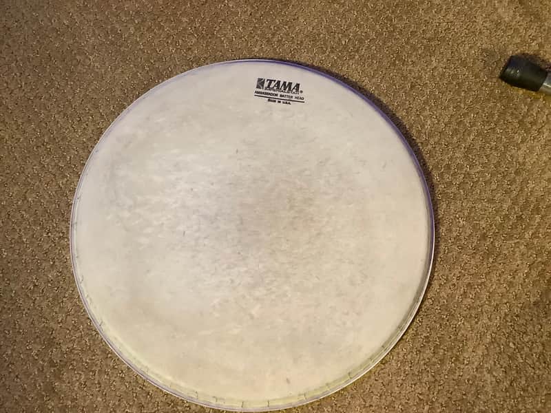 Immagine Tama Imperial star drum head 1987 Coated ambassador - 1