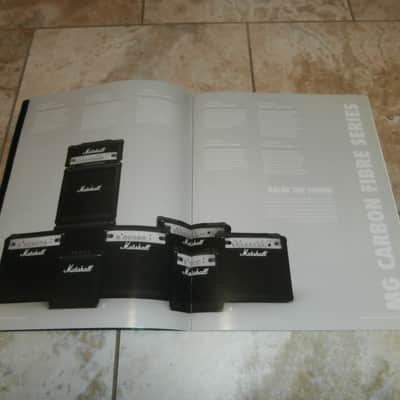2014 Marshall Amplification Full-Line, Full-Color Catalog! Case Candy, Paperwork! image 2