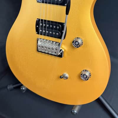 PRS SE CE 24 Standard Satin Electric Guitar Metallic Gold w/ Gig Bag image 4