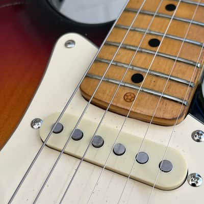 VIDEO! 1974 Greco SE-500S Stratocaster (MADE IN JAPAN Lawsuit Era + Gigbag) ... Matsumoku Built – Pre-Serial Vintage image 12