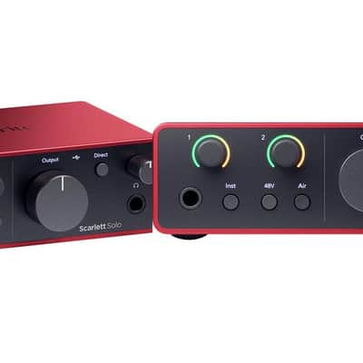 Focusrite Scarlett Solo 4th Gen USB Audio Interface -NEW image 9