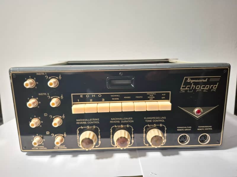 Dynacord S65 tube tape echo image 1