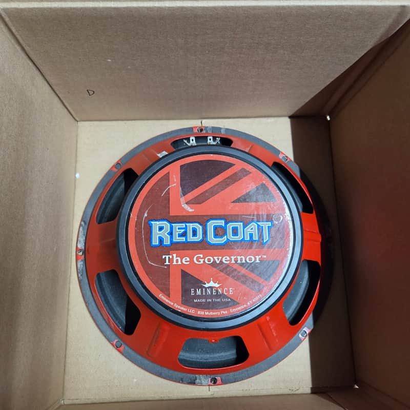Eminence Red Coat The Governor Speaker 8 ohm (D) image 1
