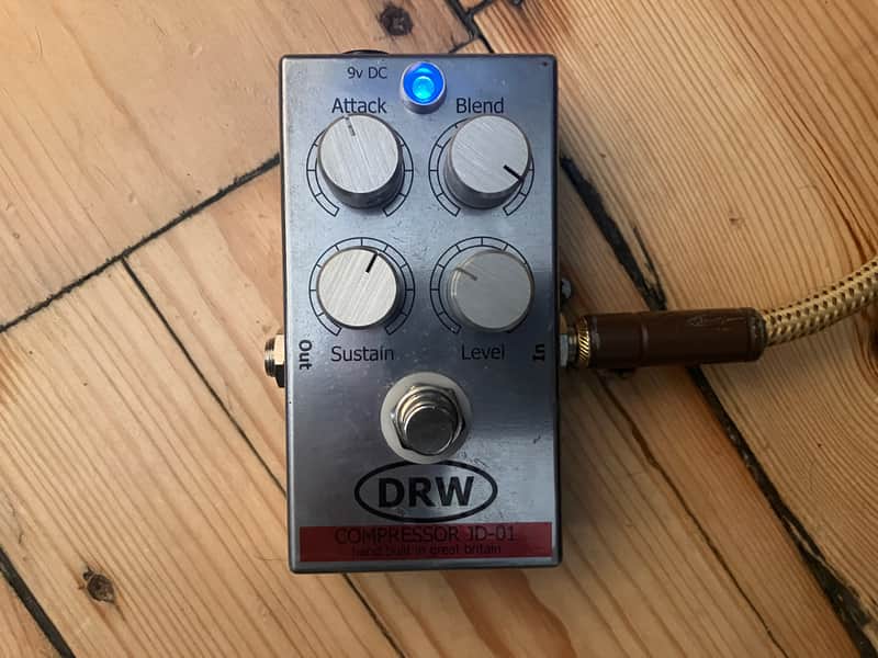 DRW Design Retro Works JD-01 Jerry Donahue Compressor Guitar Effects Pedal image 1