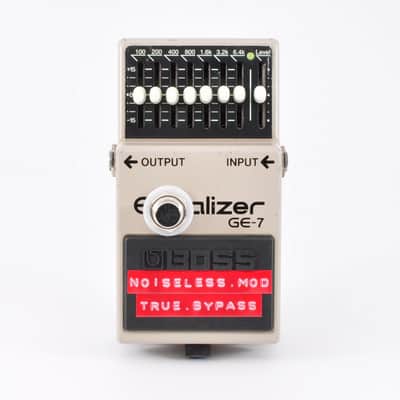 Boss GE-7 Modified True Bypass & Noiseless Equalizer Made In Taiwan 2002 Used From Japan #NQ47944 image 7