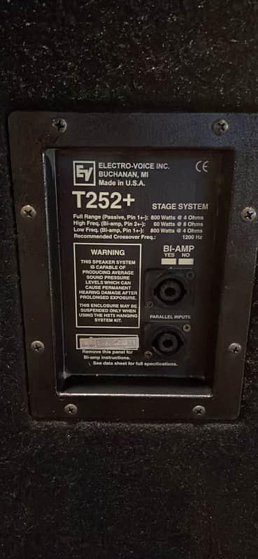 Electro-Voice T252 Plus pair | Reverb