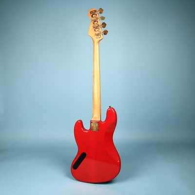 1980s Schecter USA Bass Guitar Red Dallas Era American Made image 9