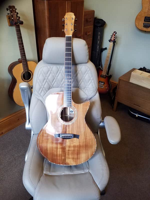 Maestro Guitars Custom Series Singa KO CSB K 2017 Full Pacific Koa image 1