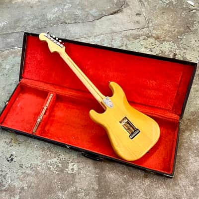 Fender Stratocaster 1975 - Natural original vintage USA maple strat image 10