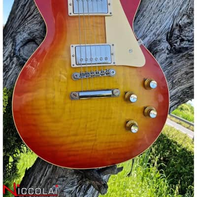 GIBSON 1960 Les Paul Standard Reissue VOS Washed Cherry Sunburst image 18