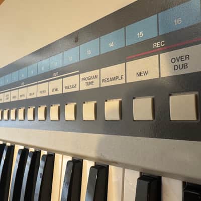 Akai X7000 Sampling Keyboard 1980s Silver image 6