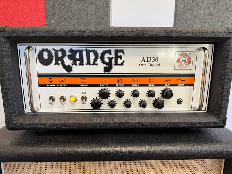 Orange AD30HTC 2-Channel 30-Watt Guitar Amp Head - Black image 1