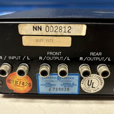 Advent Sound Space Control Model 500 Stereo Sound Processor image 5