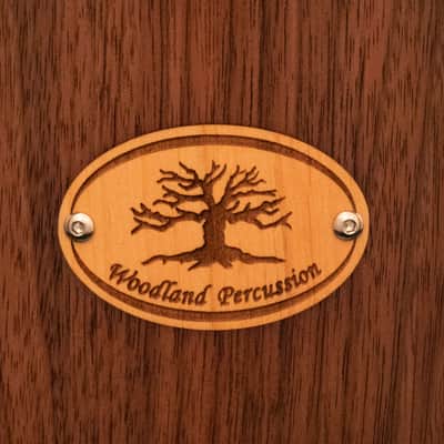 Woodland Percussion 14x6" Walnut Stave Snare Drum image 13