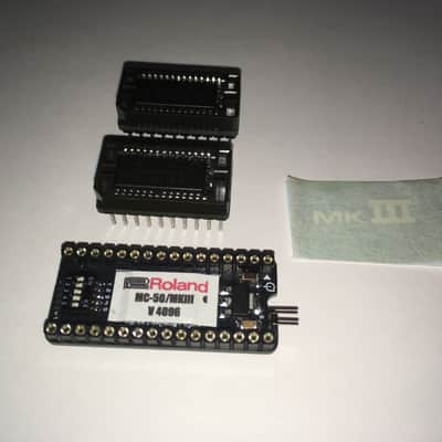Rare and Unique! Upgrade Kit - Memory 2 x 4 MB - DRAM (4,194,304 - word) and new firmware for Roland MC-50 to MC-50 mkII/mkIII