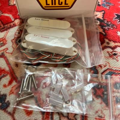 (Garland, TX) Lace Sensor "Ultimate Triple Set" Pickups 2026 - White image 1