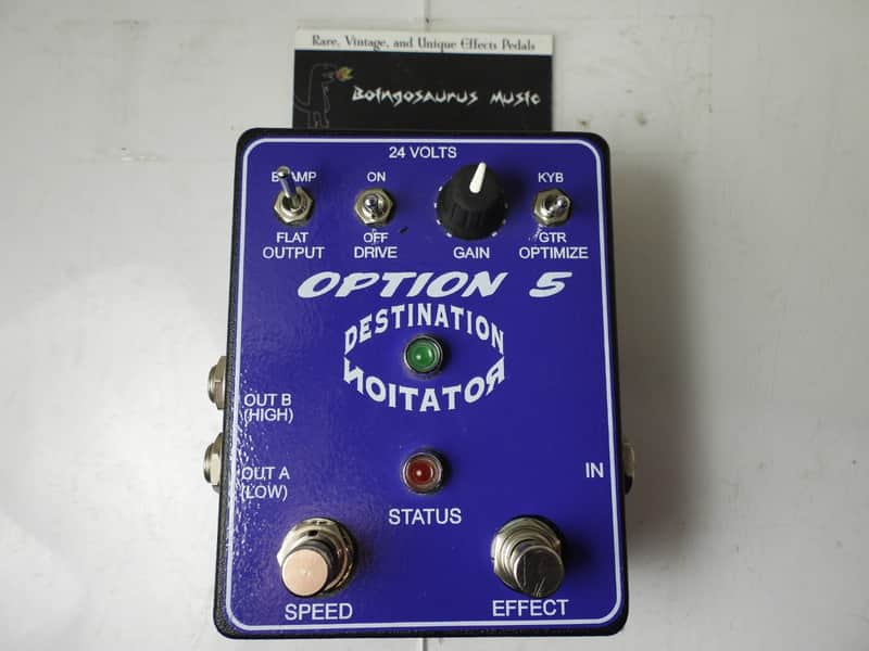 Option 5 Destination Rotation Stereo Rotating Speaker Leslie Effects Pedal image 1