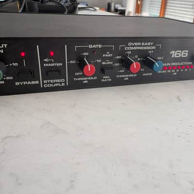 dbx 166 2-Channel Dynamics Processor 1980s - Black image 5