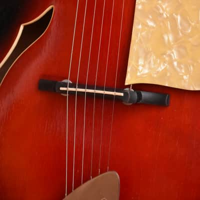 Rodebald Hoyer Alabama – 1960s German Vintage Archtop Jazz Guitar image 8