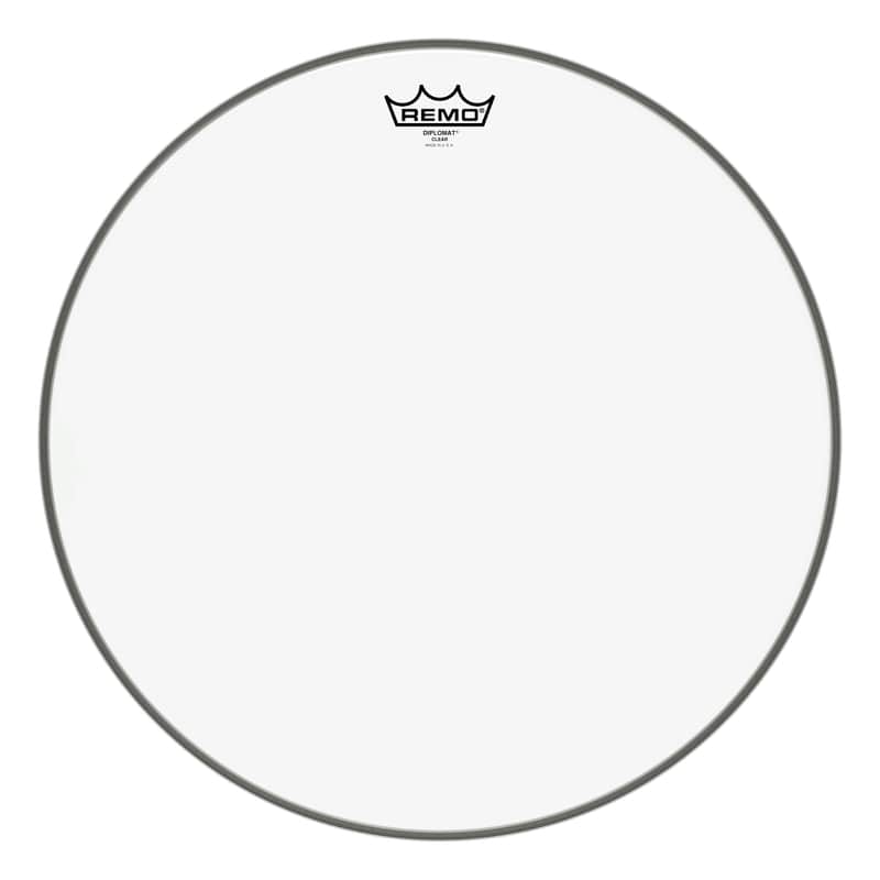 Remo Remo Diplomat Clear Drum Head 18" - Open Box image 1