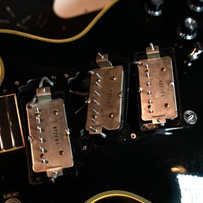 1978 Greco EG-600 Les Paul Custom, "Black Beauty" 3PU, Made in Japan - Black / Pro Setup image 8