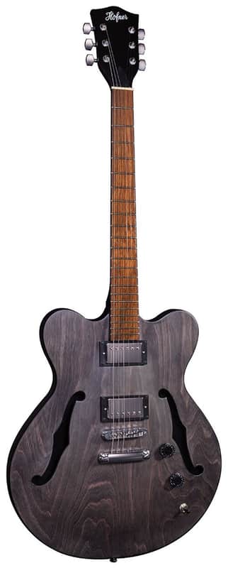 Hofner VERYTHIN UK EXCLUSIVE - BLACK STAIN image 1