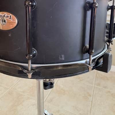 Pearl UCA6514 UltraCast Aluminum 14x6.5" Snare Drum - Matte Black image 3