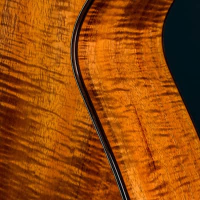 Collings SJ Custom Figured Koa and German Spruce Sunburst Used (2022) image 17