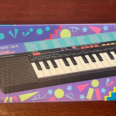 Casio SA-9 Black ORIGINAL BOX AND PAPERWORK image 5