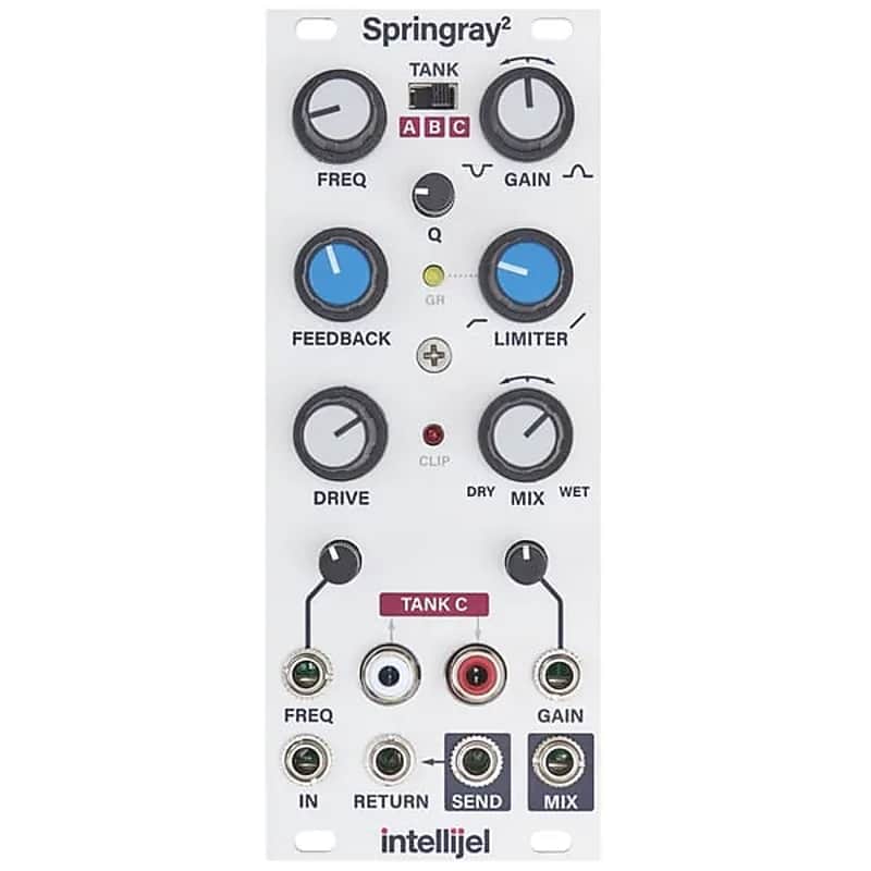Intellijel Springray 2 Spring Reverb eurorack Synth Module image 1