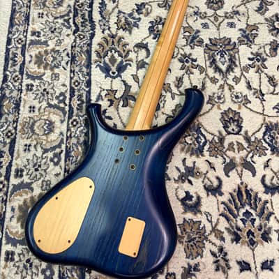Marleaux Consat Custom 4 2014 - Quilted Maple Top - Trans Blue Hi-end Bass Guitar image 13