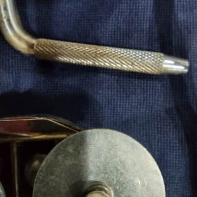 Vintage Ludwig bass drum spurs - gull wing 1960's image 3